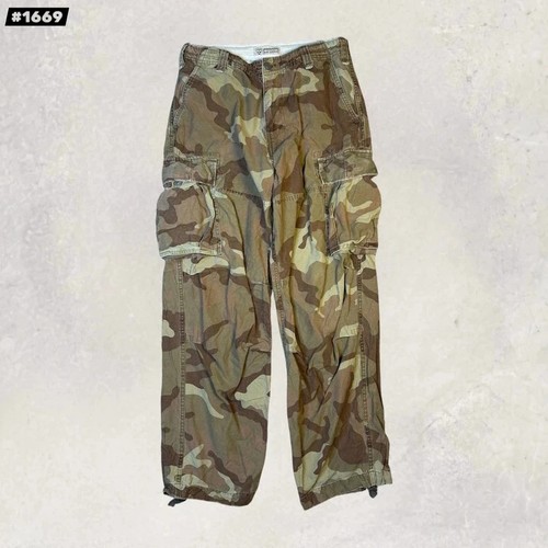 Mens camo cargo trousers heavy - cargo,