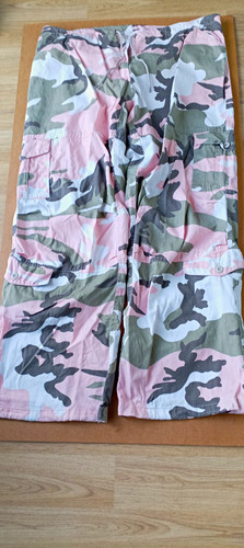 Unisex cargo trousers - trousers, pink