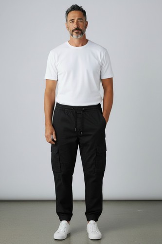 Men camouflage cargo - men, trouser
