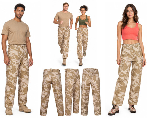 Desert camo trousers military - desert,