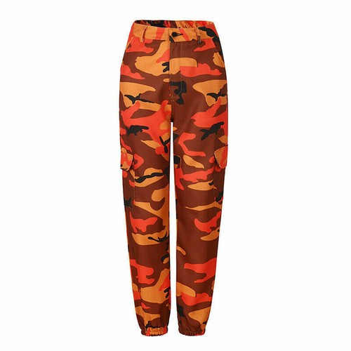 Womens camo cargo trousers - womens,