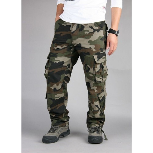 Mens cargo trousers 100 - uk, 100%