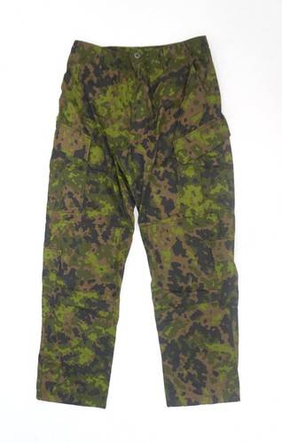 Finnish army m05 camo trousers - army,